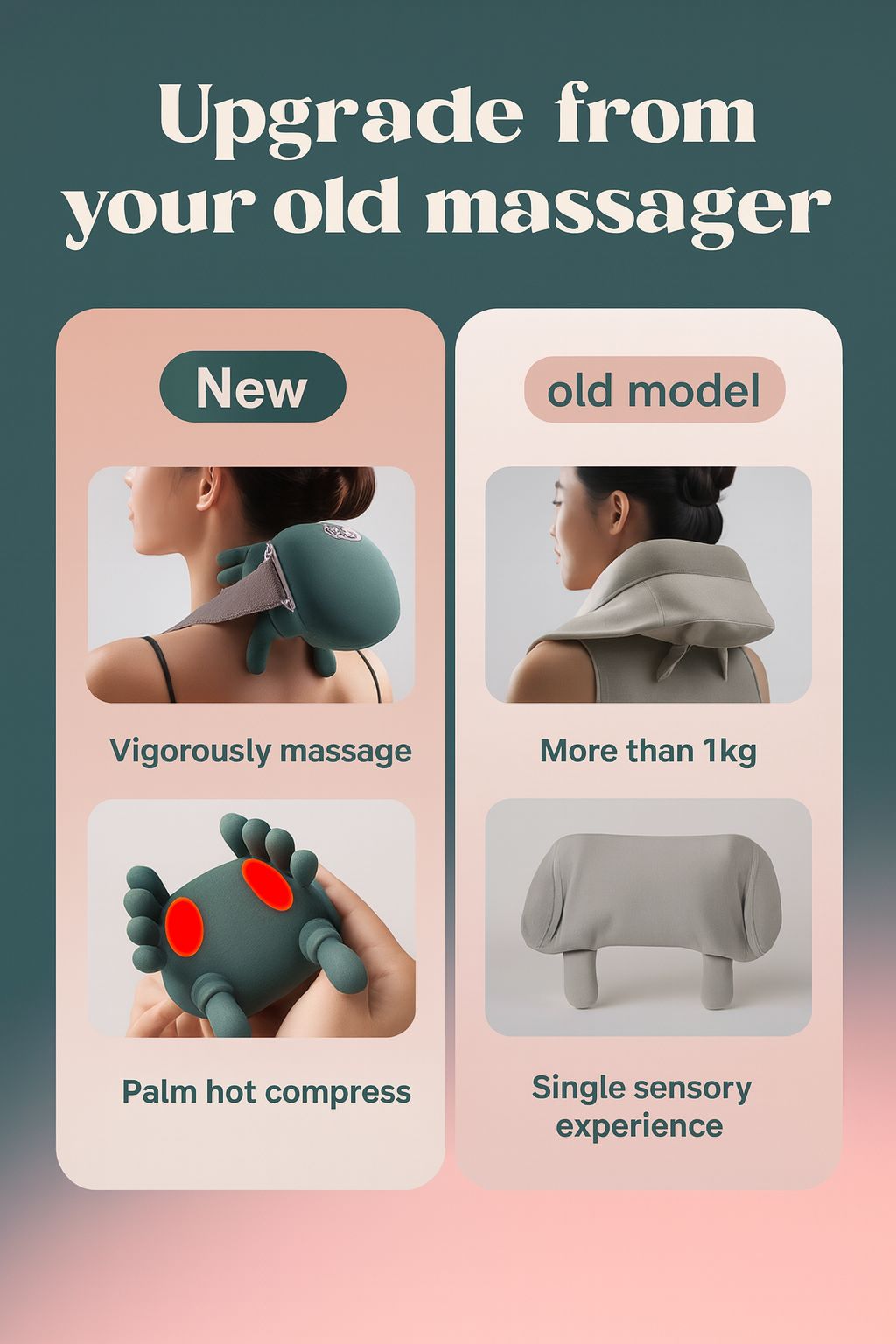 Aether Bionic Heated Neck & Back Massager